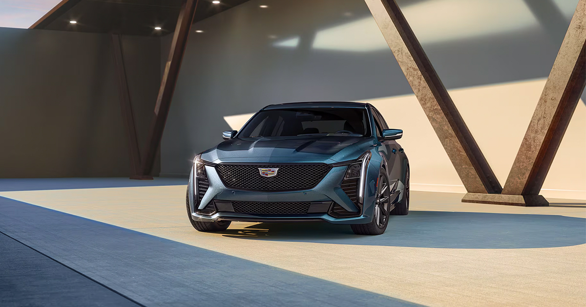 2025 Cadillac CT5 parked in an open area