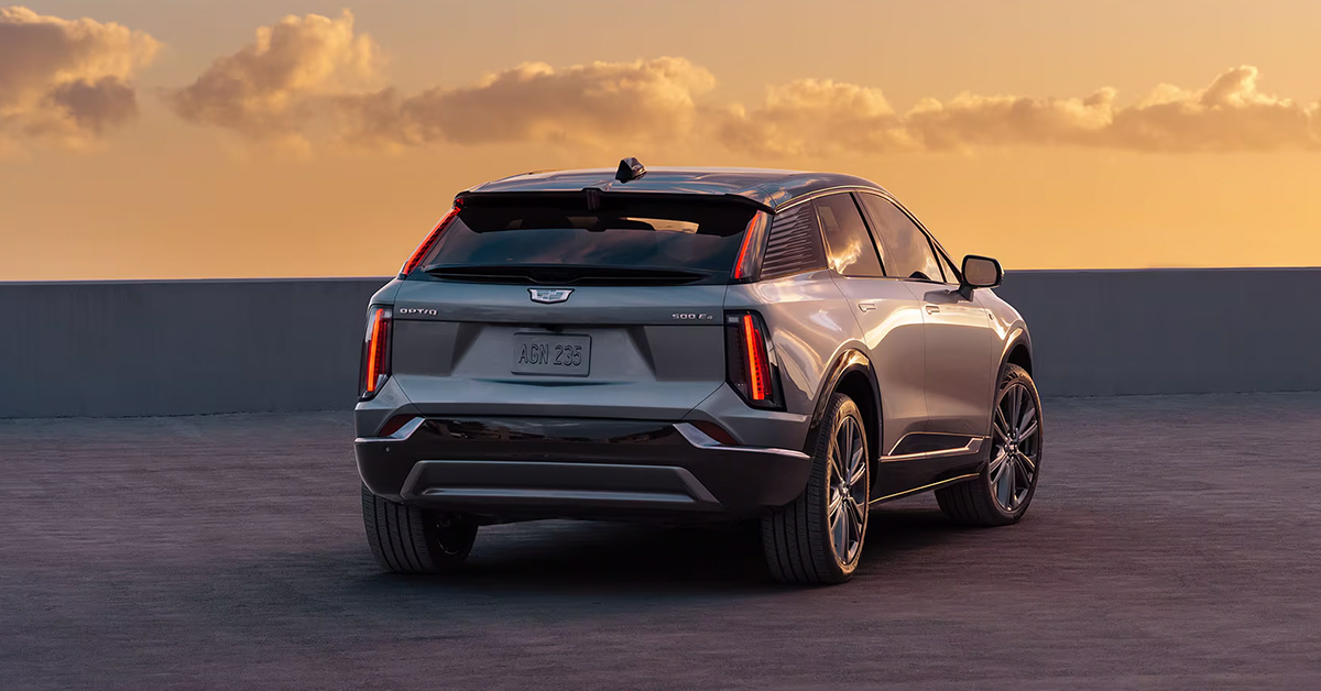 2025 Cadillac Optiq parked in an open area
