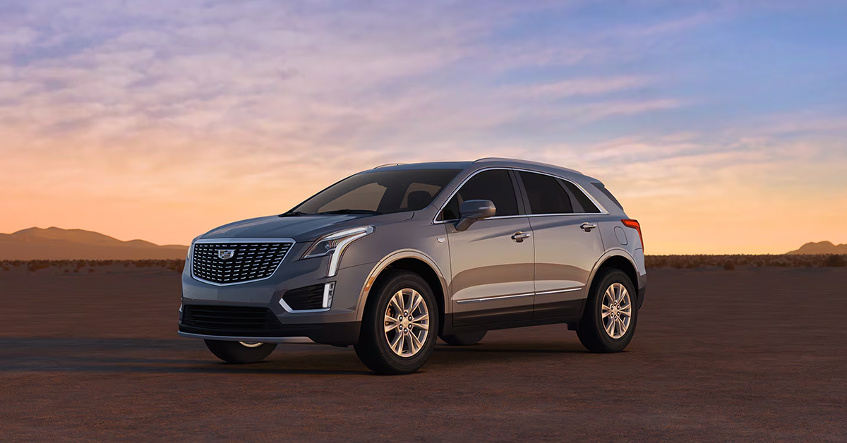 2025 Cadillac XT5 in parked an open area
