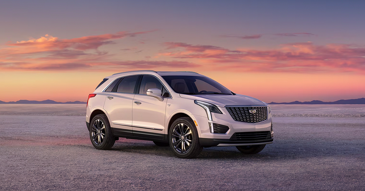 2025 Cadillac XT5 in an open area