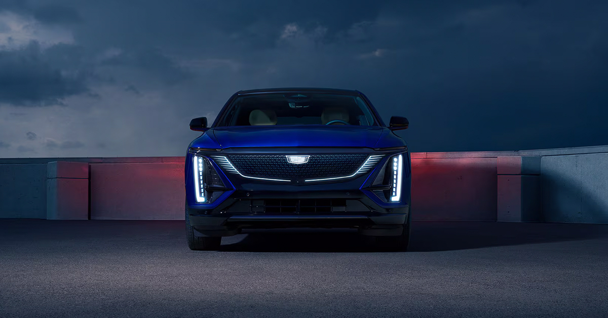 front view of the 2025 Cadillac LYRIQ