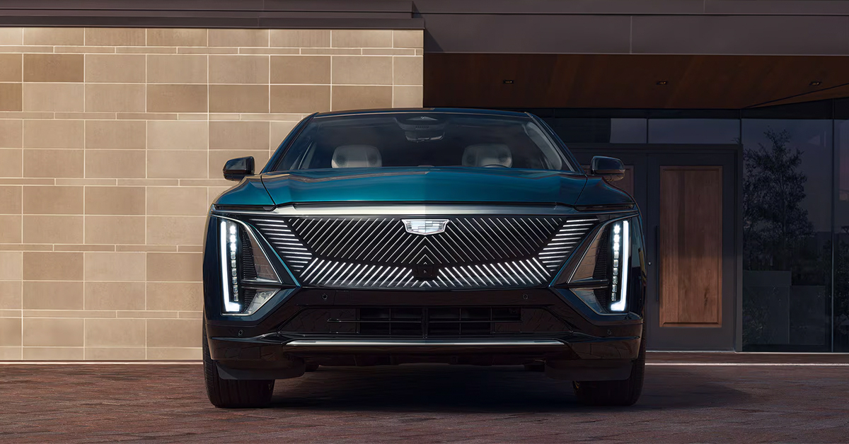 front view of the 2025 Cadillac LYRIQ