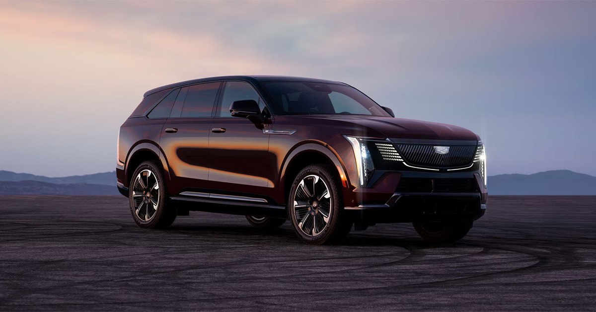 2026 Cadillac ESCALADE IQ parked in an open lot