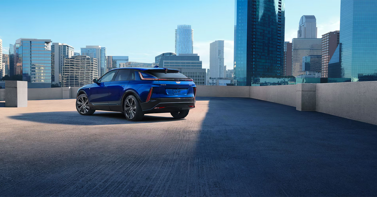 2026 Cadillac LYRIQ parked in an open lot