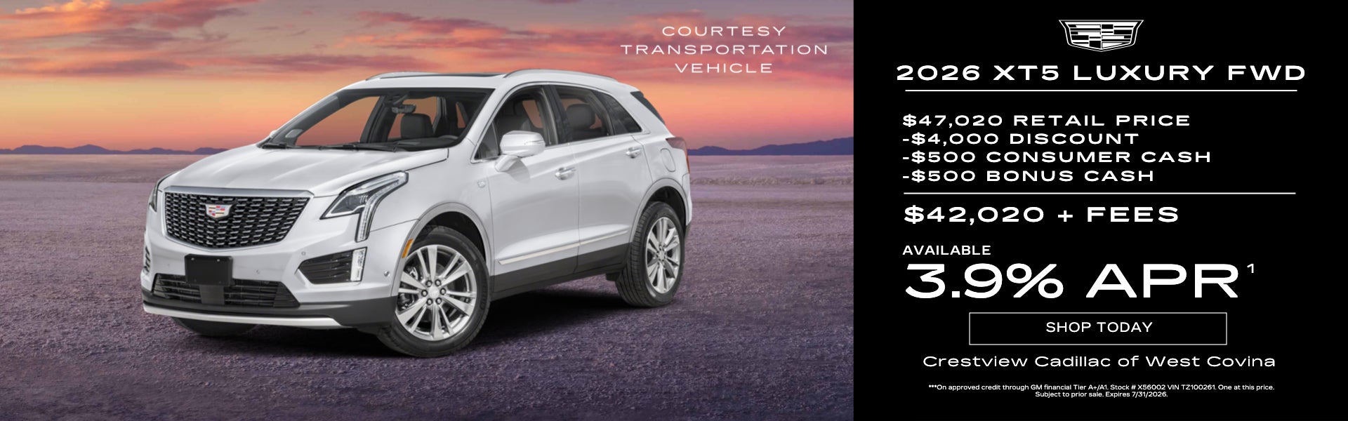 2026 XT5 Luxury FWD